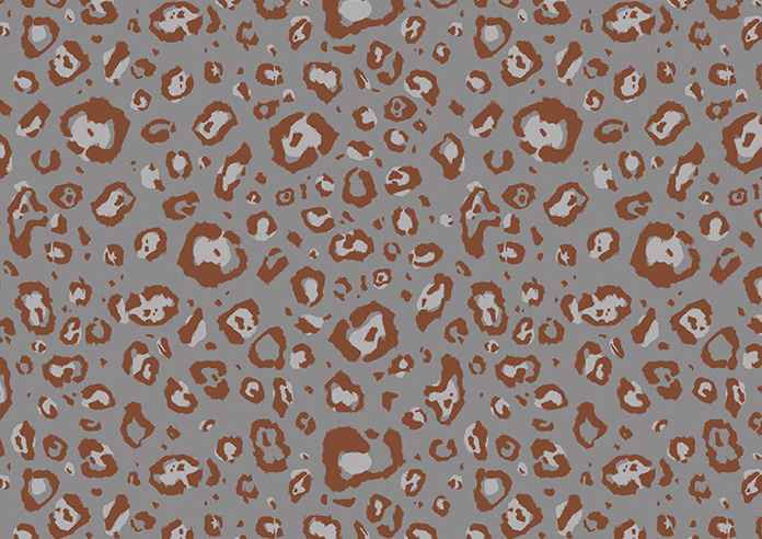 Leopard Luxe, Rust - Twist&Fit Roller Blind - Image 6